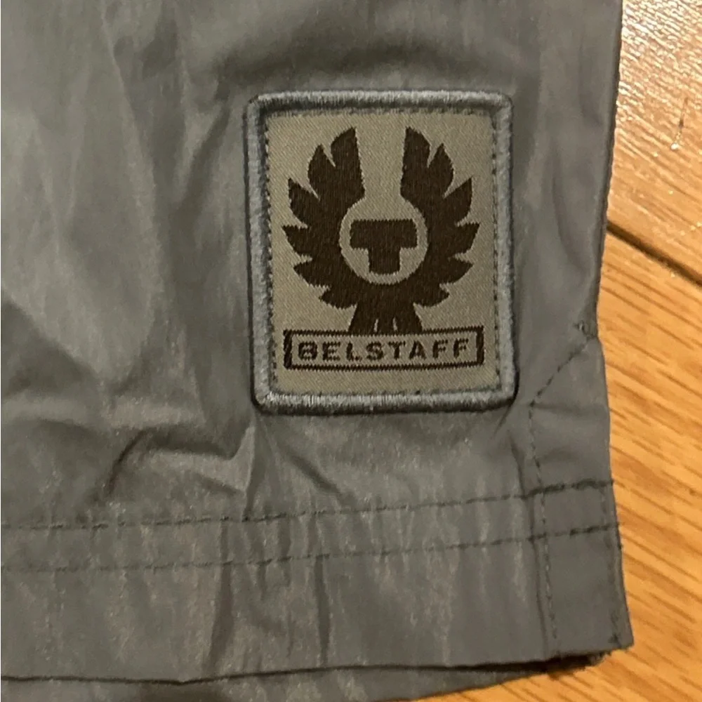 Belstaff Gray Elastic Waist shorts/swim trunks